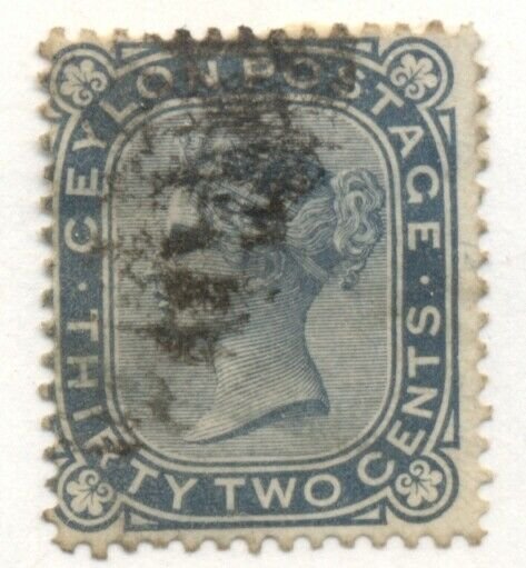 CEYLON #69, Used, $16.00