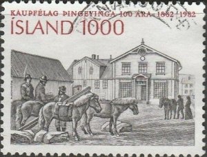 Iceland, #559 Used From  1982,  CV-$0.45