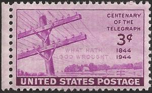 # 924 MINT NEVER HINGED TELEGRAPH