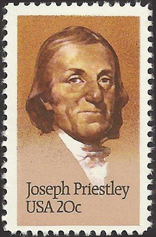 # 2038 MINT NEVER HINGED JOSEPH PRIESTLEY