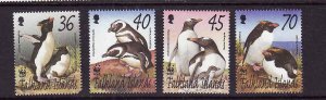 Falkland Islands-Scott#817-20-unused NH set-Birds-WWF-Pen