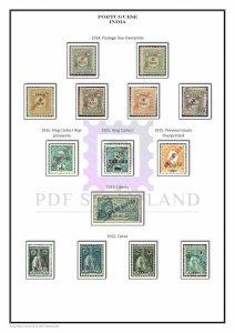 Portuguese Colonies and Territories 1868-2018  (5 albums) PDF STAMP ALBUM PAGES