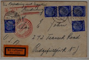 Germany Zeppelin cover 15.5.36 Bramsche