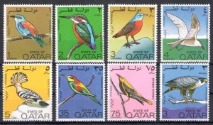 1972 QATAR, SG n. 391/98 - Uccelli - MNH**