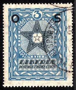 Liberia O143 - used