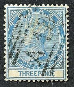 Trinidad and Tobago SG2 3d Blue Wmk CC Cat 85 pounds