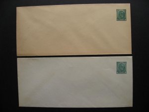 Canada KGVI 1c WWII time paper stationery M Wb EN85a (+ EN85 for reference too)