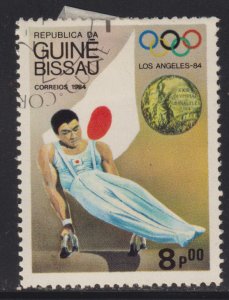 Guinea-Bissau 612 Flag, Medal & Olympic Winner 1984