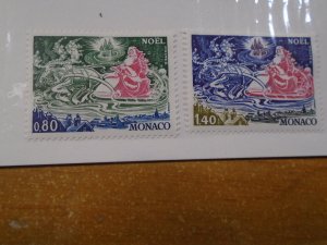 Monaco  #   1082-83  MNH