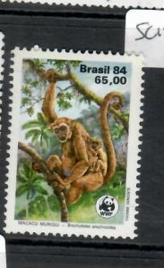 BRAZIL WWF, MONKEY         SC 1926   MOG    P0702H