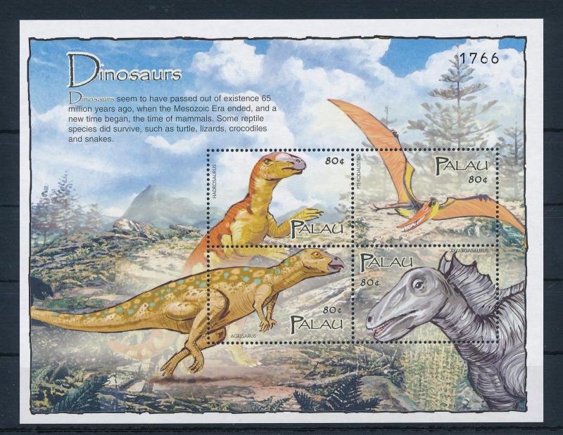 [35179] Palau 2004 Pre Historic Animals Dinosaurs MNH Sheet