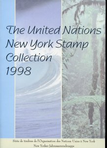 UNITED NATIONS 1998 YEAR COLLECTIONS: NY, VIENNA & GENEVA STAMPS & S/S MINT NH