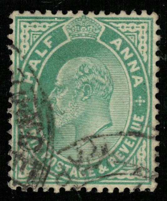 India, 1906, King Edward VII, Helf ANNA (T-6050)