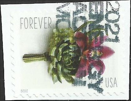  Contemporary Boutonniere Forever Postage Stamps