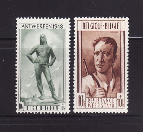 Belgium B460-B461 Set MNH Various (A)