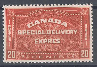 Canada #E5 20c Henna Brown 1932 Mediallion Issue Special Delivery - Superb-98 LH