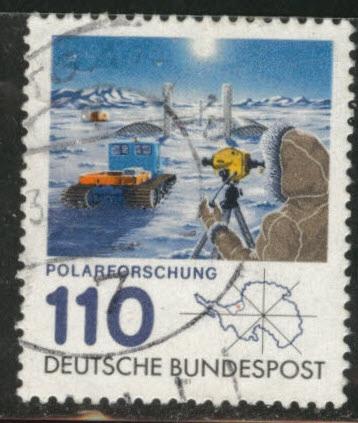 Germany Scott 1353 Used 1981 Polar research stamp