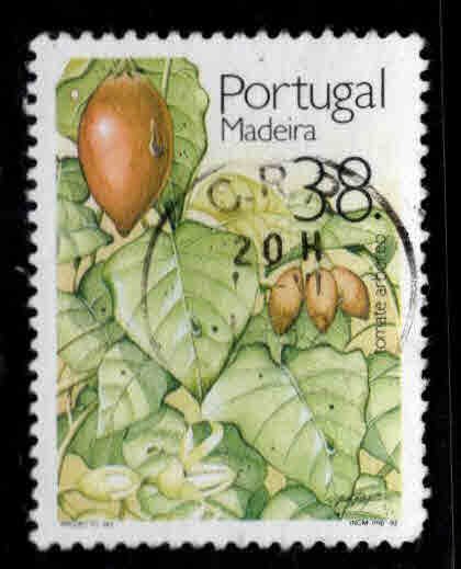 MADEIRA Scott 158 Used  1992 Tree Tomato stamp