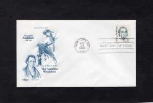 1863 Audubon, FDC Artmaster cachet