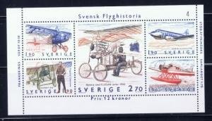 Sweden 1516 MNH 1984 Aviation History (ap9170)