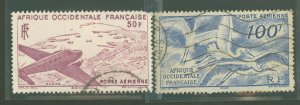 French West Africa #C12/C13  Single