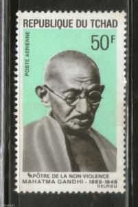 Chad 1969 Mahatma Gandhi of India Non-Violence 1v MNH # 1316