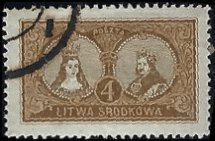 CENTRAL LITHUANIA   #38 USED (1)