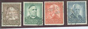 Germany #B334-337  Single (Complete Set)