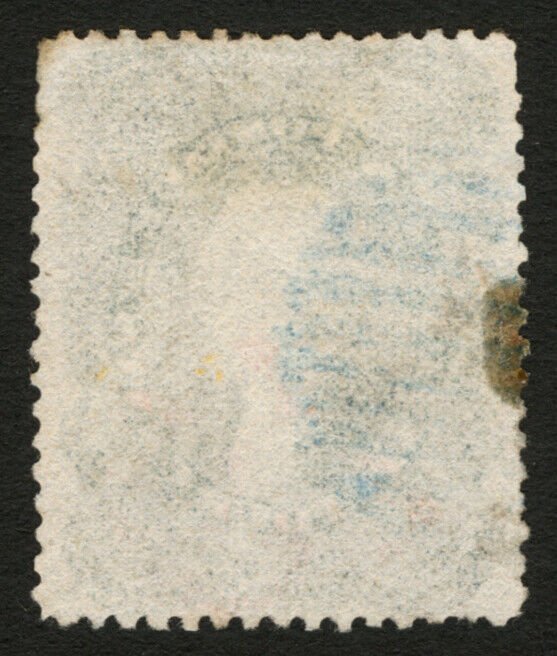 Classic #37a 24c Gray 1860 VF-XF Used Red & Blue Cancels