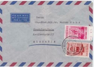venezuela  airmail  stamps  cover ref r14709