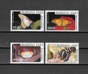 BURKINA FASO 1984 SG 738/41 MNH