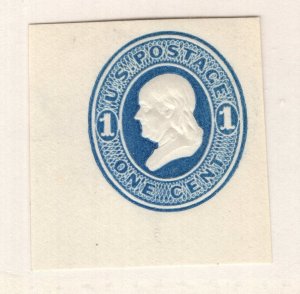 U.S. - U74a - Very Fine - Hinged