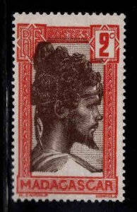 Madagascar Scott 148 MH* stamp typical centering