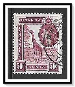 Kenya Uganda Tanganyika (KUT) #110 QE II & Giraffe Used