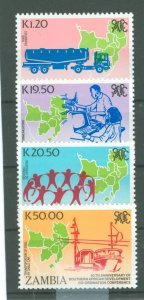 Zambia #511-514  Single (Complete Set)