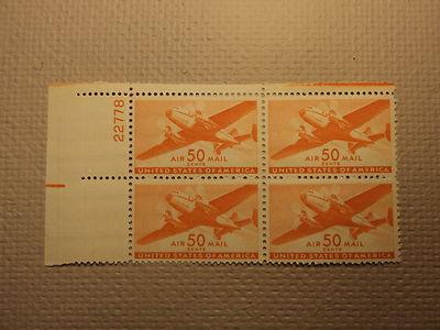 USPS Scott C31 50c Air Mail Transport Plane 1941 Mint NH ...