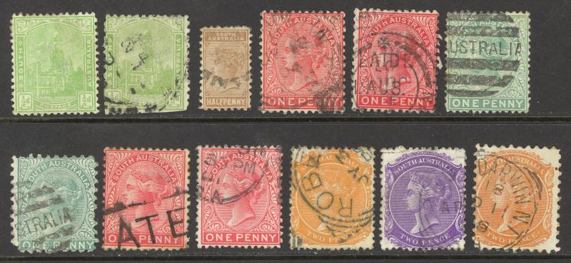 Australia South Australia Used Lot/12 Miscellaneous