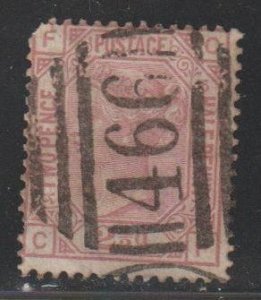 Great Britain SC 67 Used. Plate 15