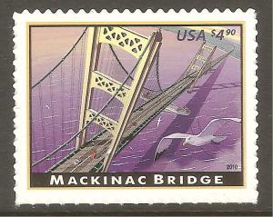 #4438 Mackinac Bridge Single Mint Never Hinged