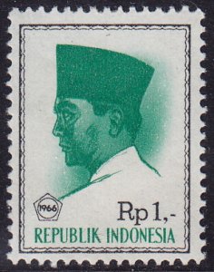 Indonesia - 1966 - Scott #680 - MNH - Sukarno