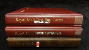 Cover Binders 2&3 Ring Royal Mail China +Sleeves x 10 .Weight 7KG+(B102)