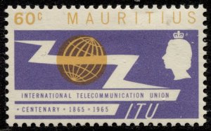 Mauritius #292 ITU Issue MLH CV$0.80