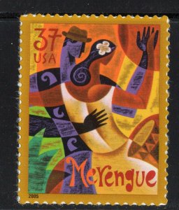 3939 * MERENGUE ~ LETS DANCE *   U.S. Postage Stamp  MNH