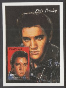 Tanzania 812 Elvis Souvenir Sheet MNH VF