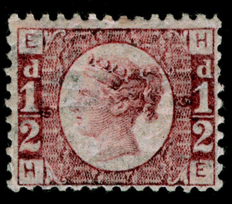 SG48, ½d rose-red PLATE 5, LH MINT. Cat £110. HE