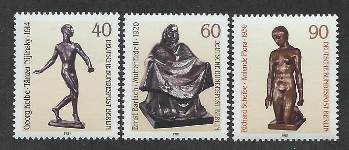 GERMANY SC# 9N468-70 VF MNH 1981