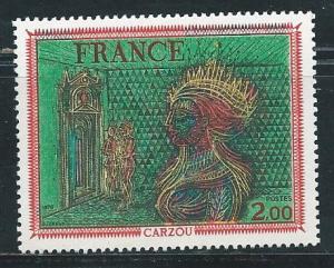 France 1499 1976 Carzou Painting single MNH