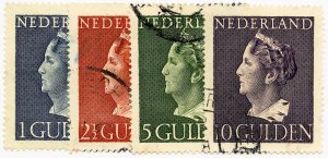 Netherland Stamps # 279-81 Used VF Scott Value $49.00