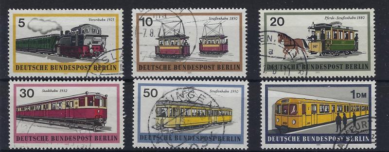 Germany Berlin Scott # 9N305 - 9N310, used