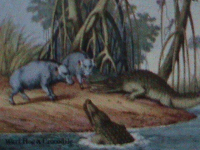 ​NAGALAND- PROTECTING ANIMALS MNH SHEET-VF EST.VALUE $12-50% OFF PROMOTING